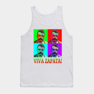 Pop Art - Emiliano Zapata - Viva Zapata! Tank Top